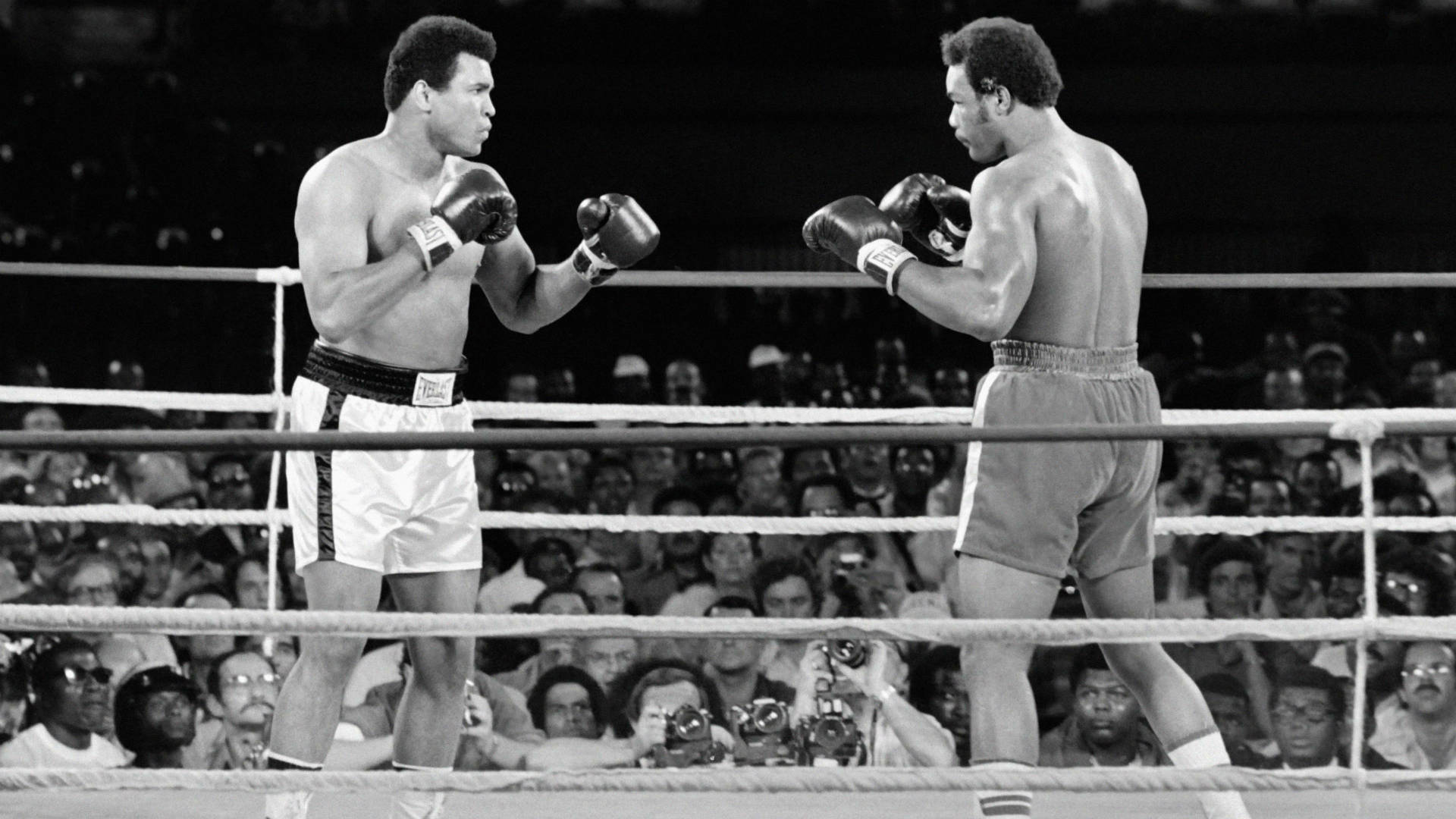 George Foreman And Muhammad Ali