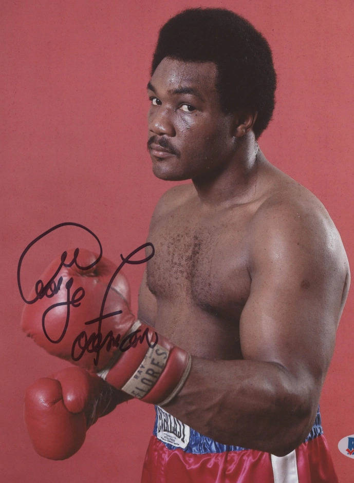 George Foreman Autographed Photo