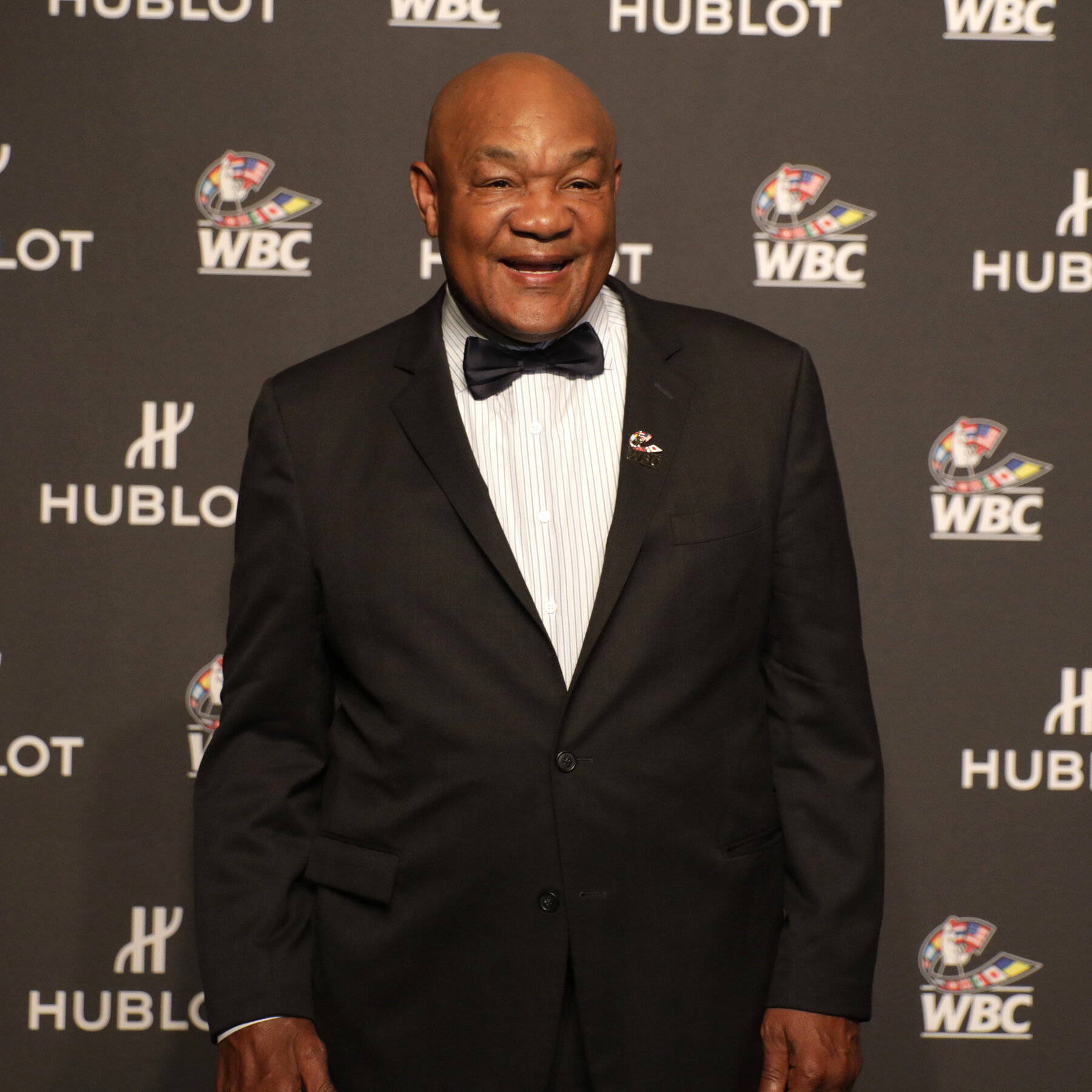 George Foreman Looking Suave In Suit