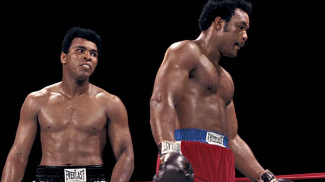 George Foreman Vs Muhammad Ali Background