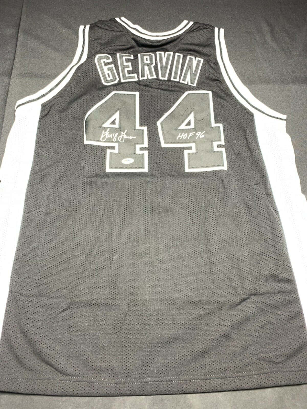 George Gervin 44 Basketball Jersey Background