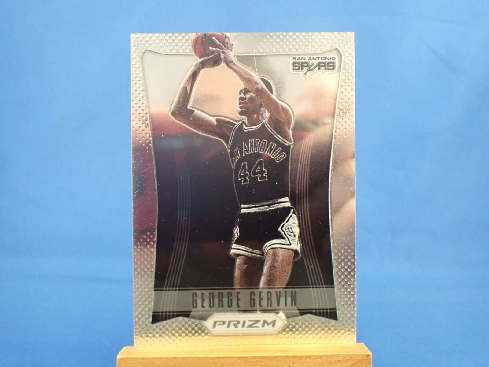 George Gervin Basketball Collectible Card Background