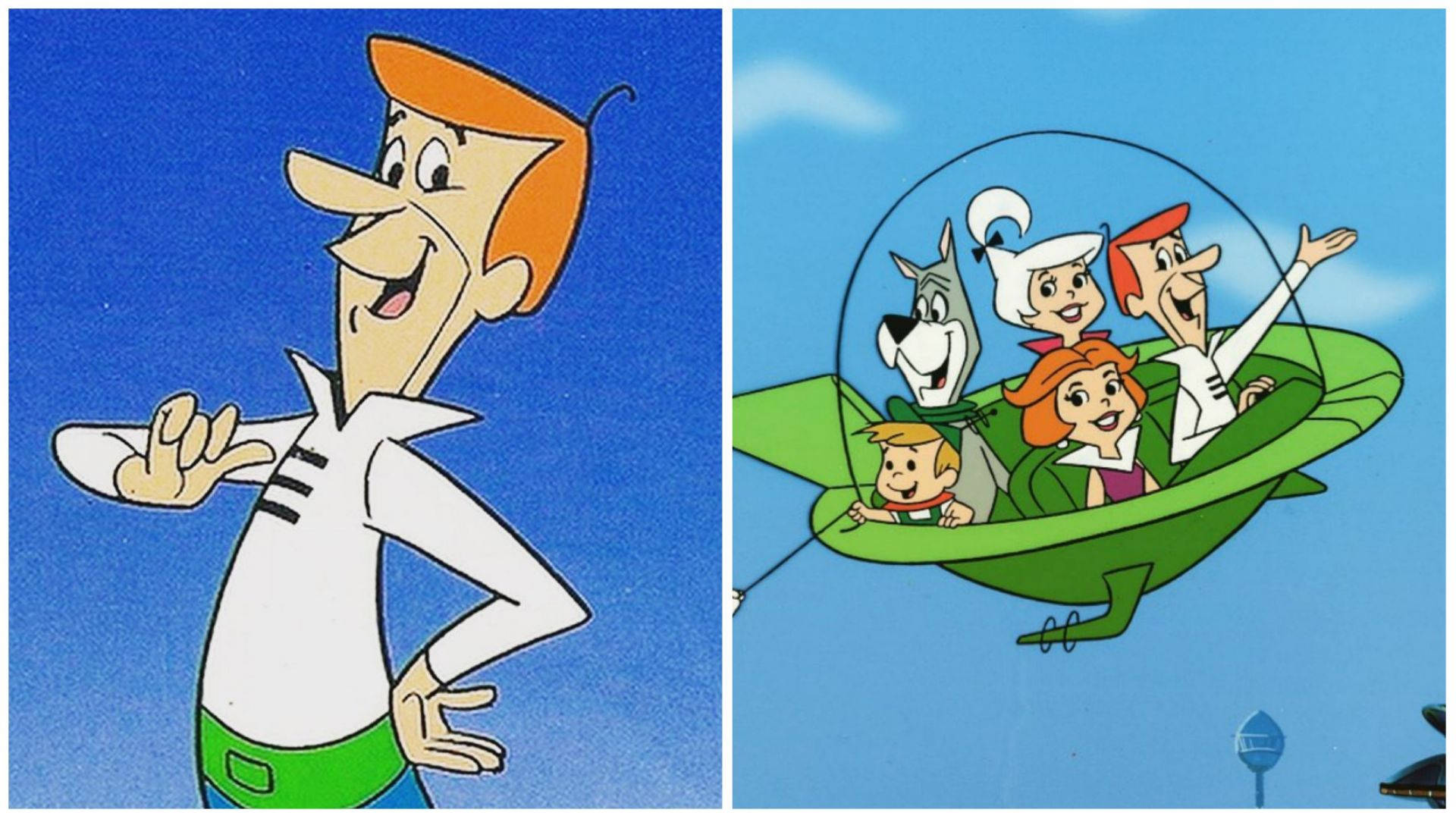 George Jetson And The Jetsons Side-by-side