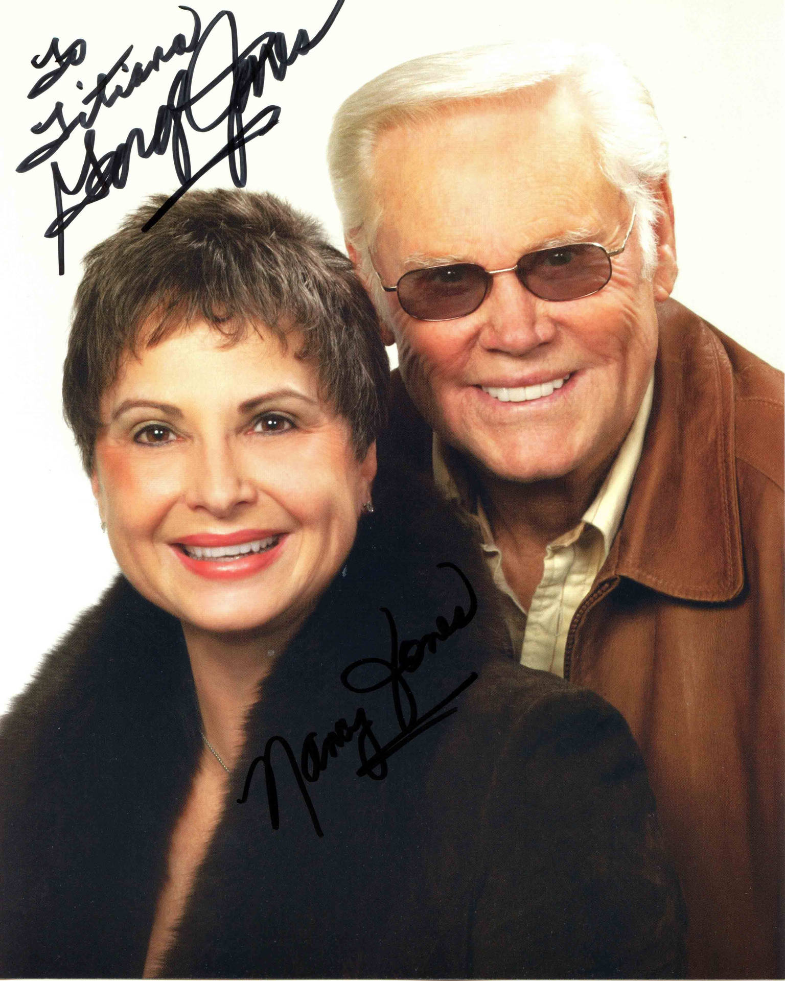 George Jones Nancy Sepulvado Married Couple Photo