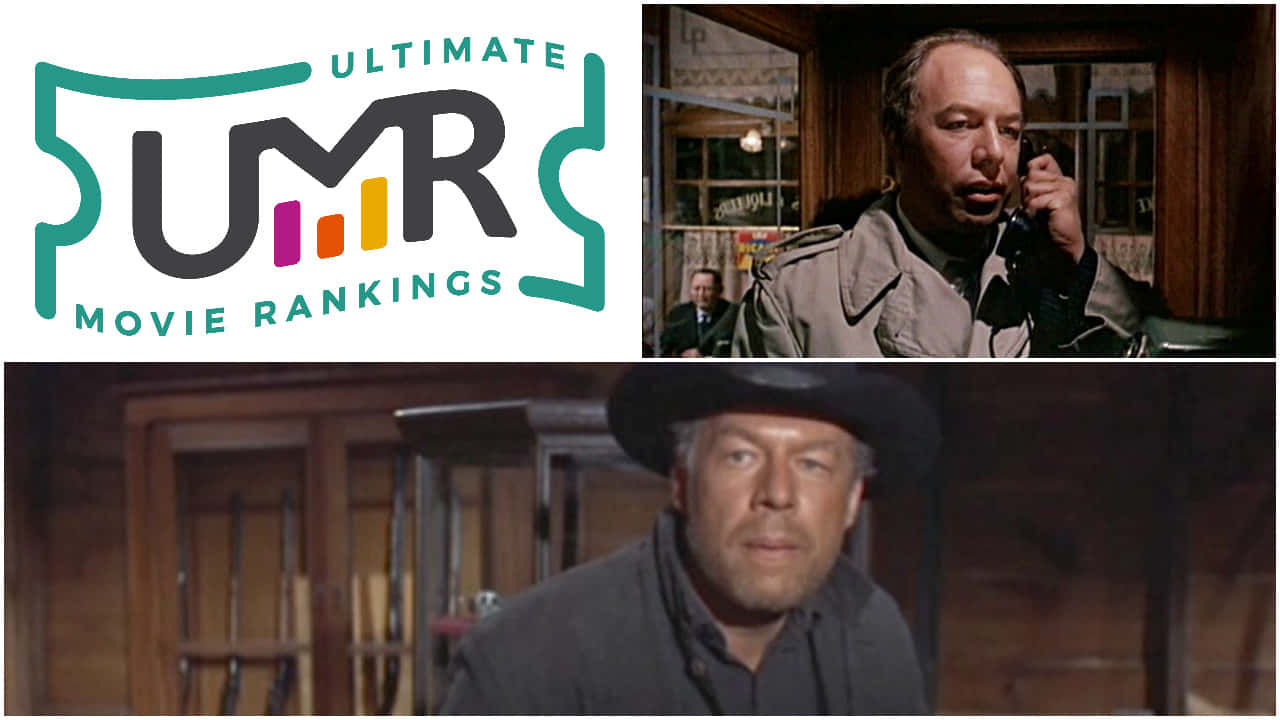 George Kennedy Movie Collage Background