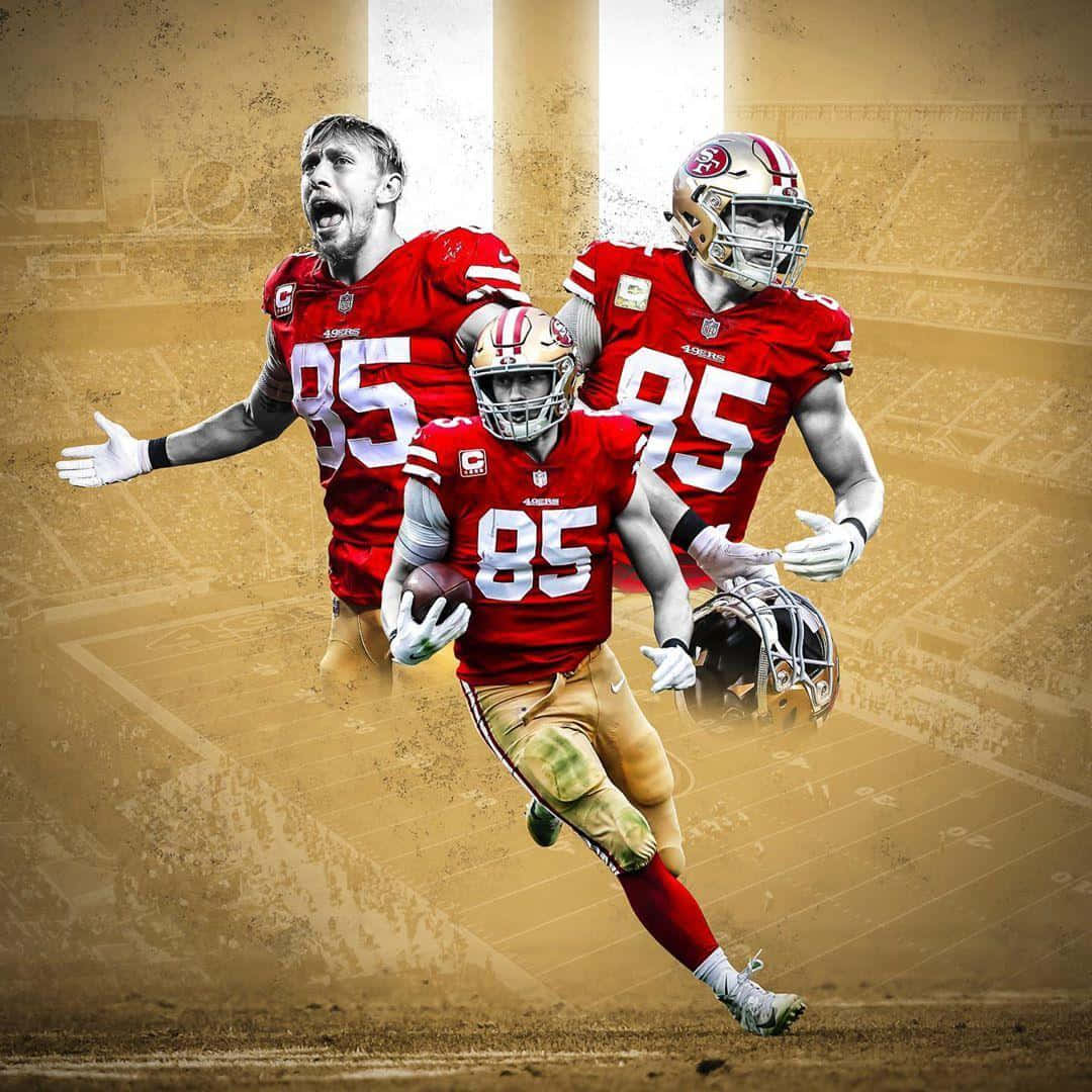George Kittle, All-pro Tight End For The San Francisco 49ers Background