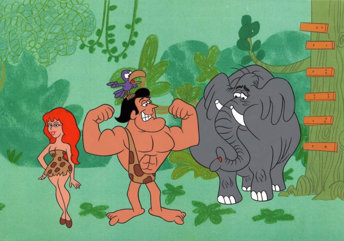 George Of The Jungle Animated Series 1967 Background