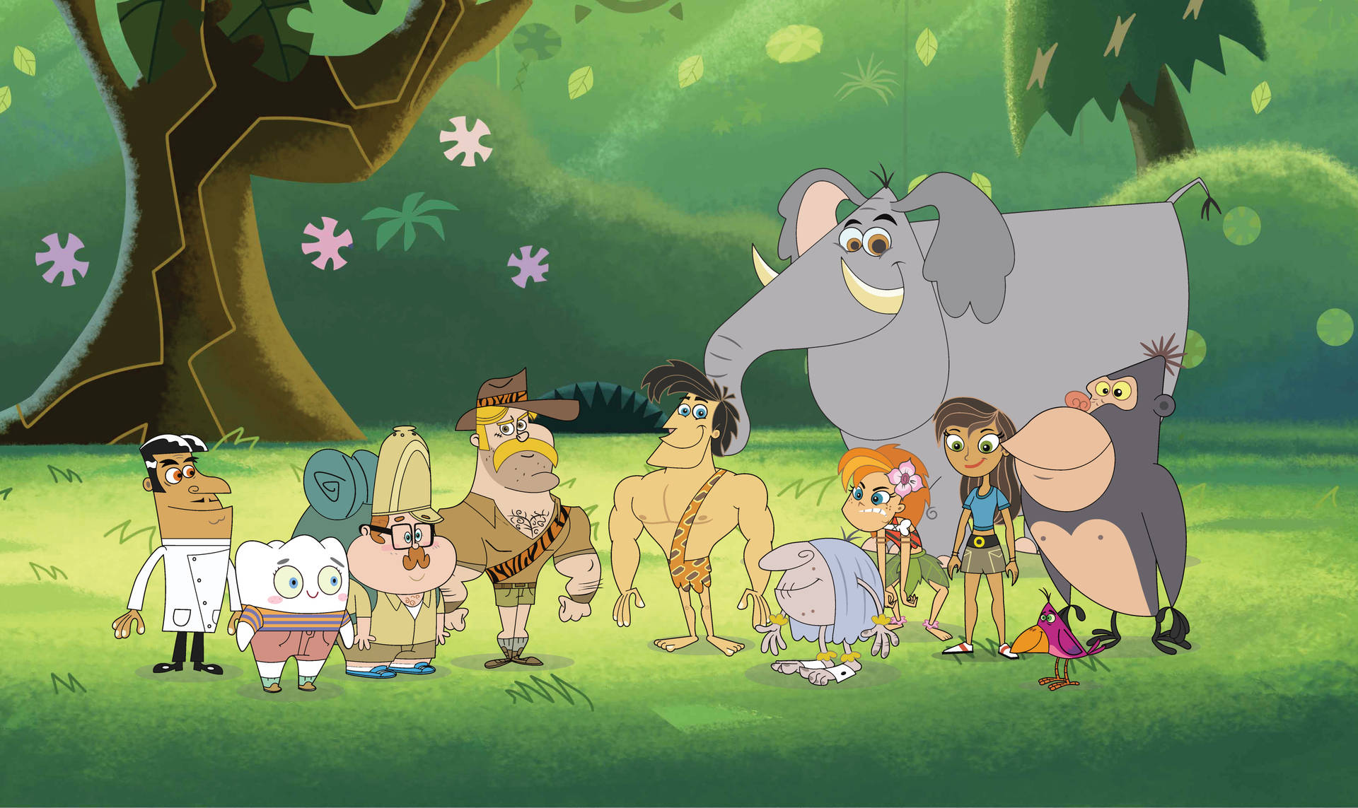 George Of The Jungle Animated Series 2007 Background