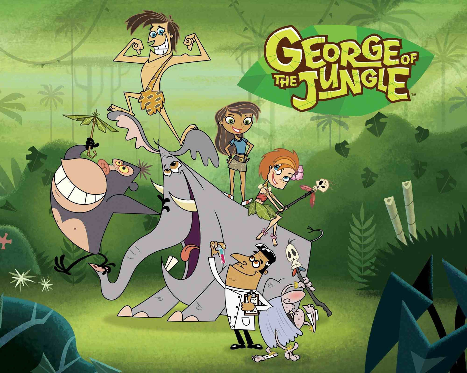 George Of The Jungle Animated Series Cast Background