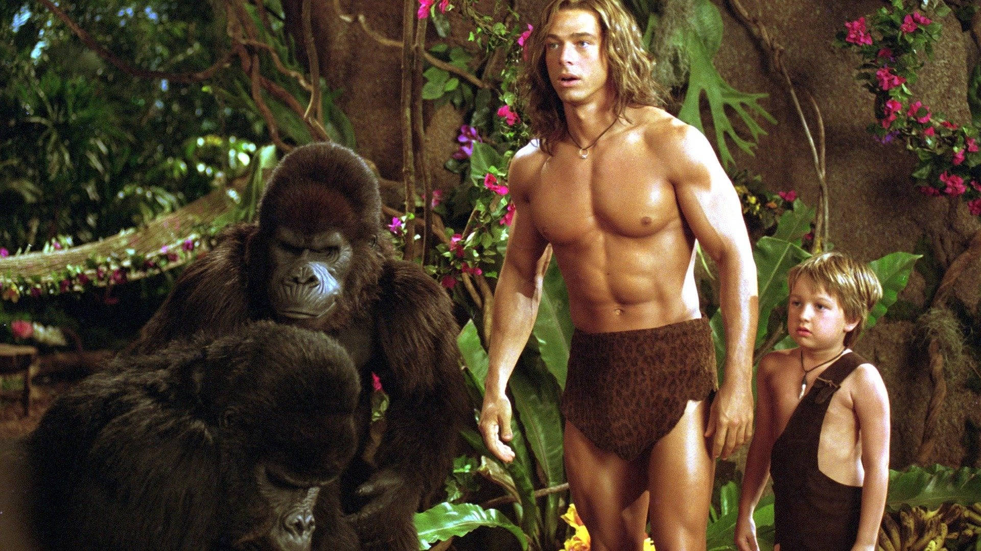George Of The Jungle George Jr. And Apes