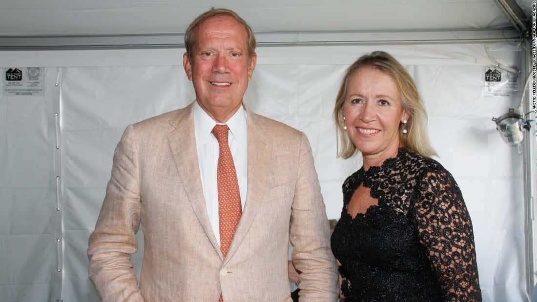 George Pataki With His Wife Background