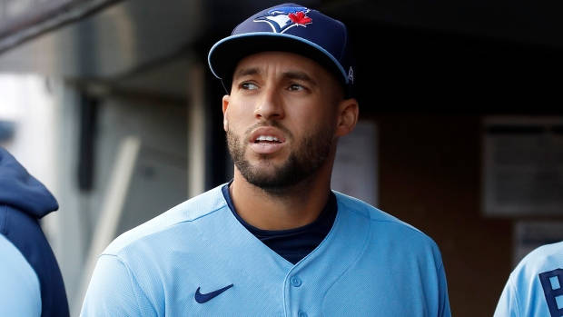 George Springer Toronto Blue Jays Background