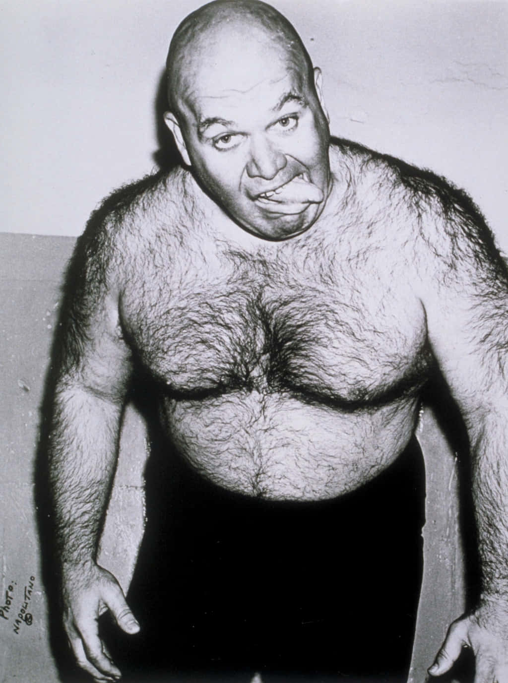 George Steele In Goofy Pose