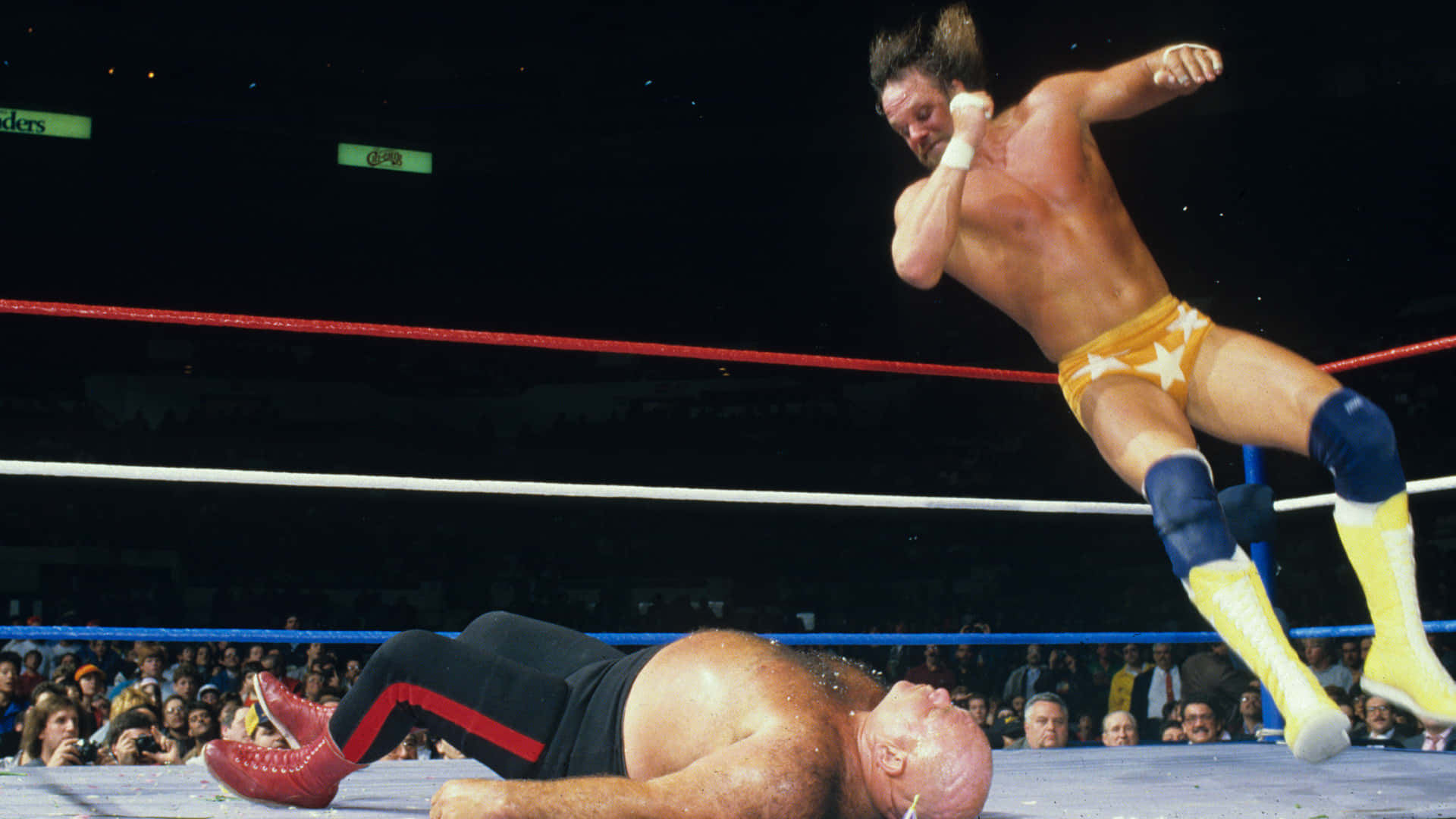 George Steele & Randy Savage