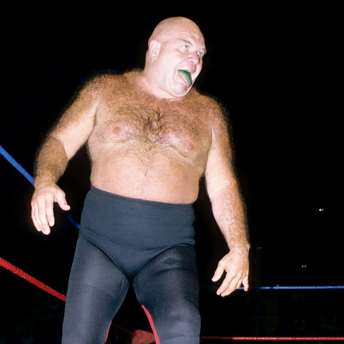 George Steele With Green Tongue