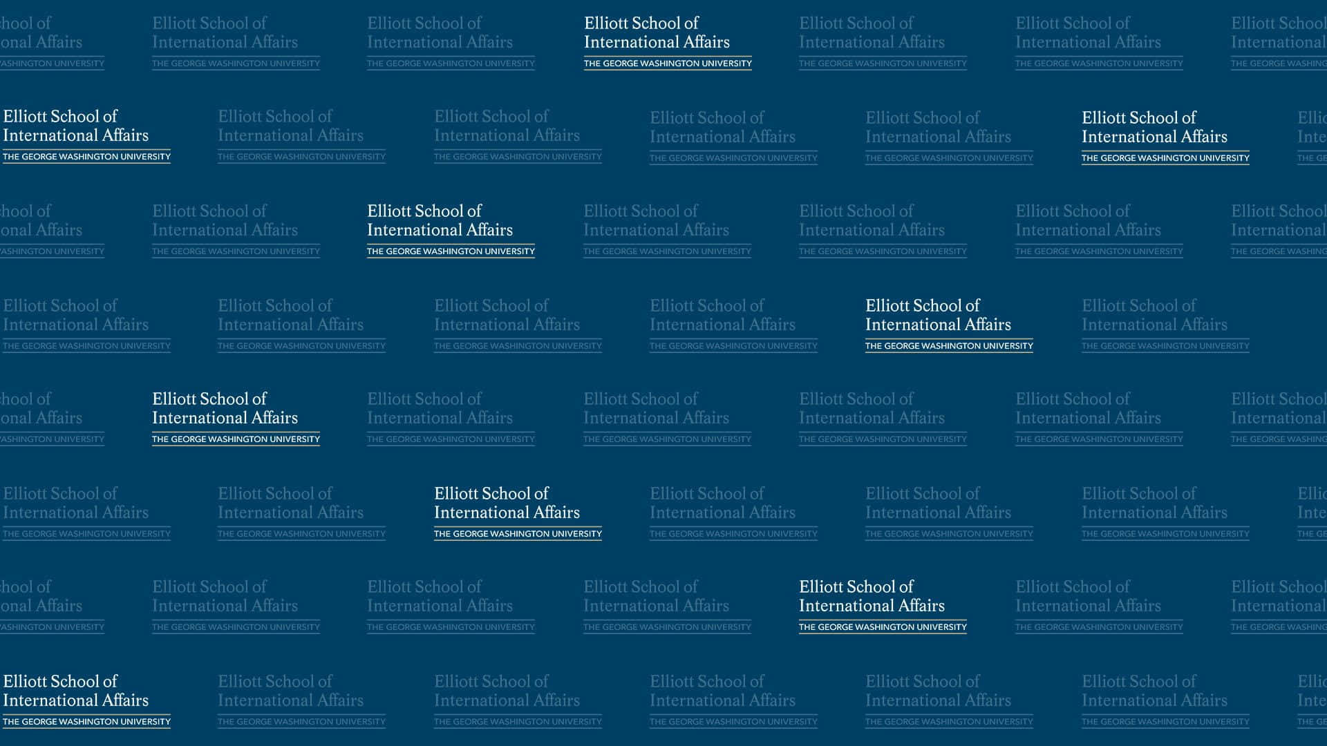 George Washington University Elliot School Background
