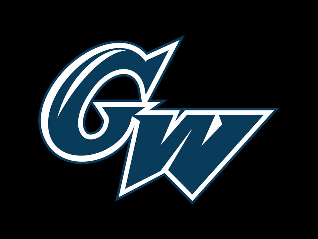 George Washington University Logo In White Background