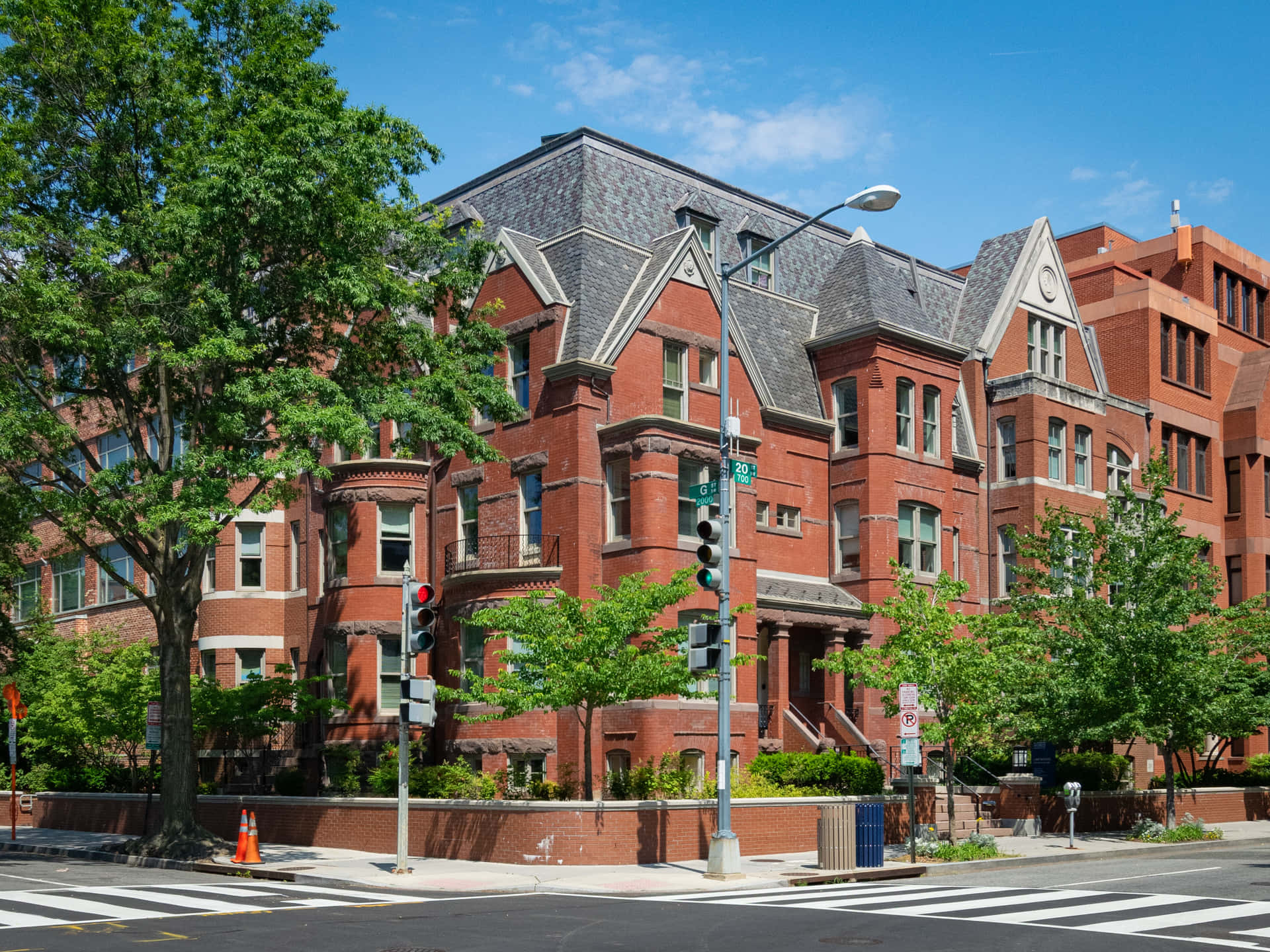 George Washington University President's Office Background