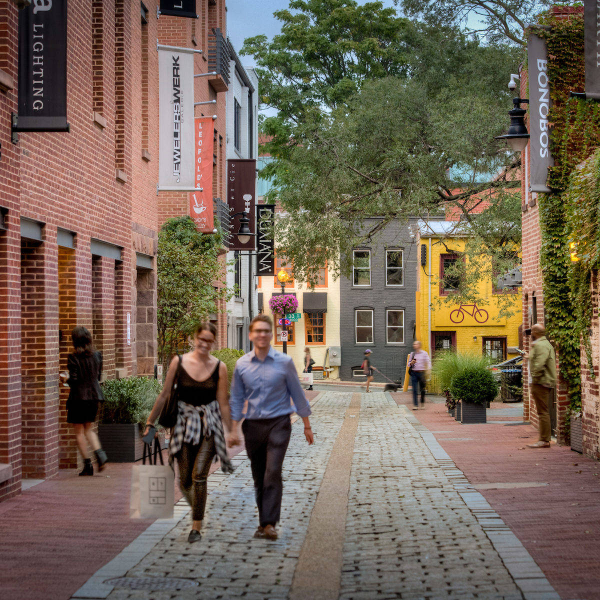 Georgetown Brick Streets