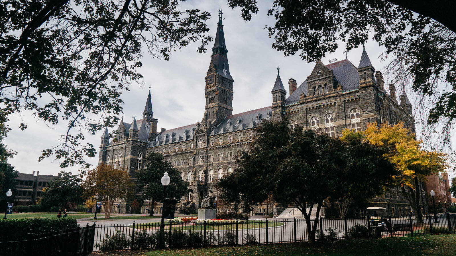 Georgetown Healy Hall Park Background