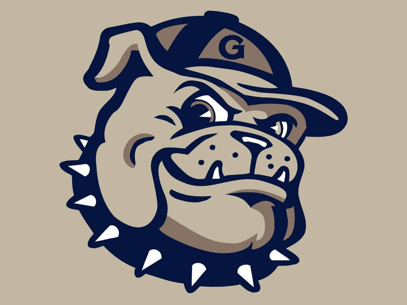 Georgetown University Bulldog Logo Background