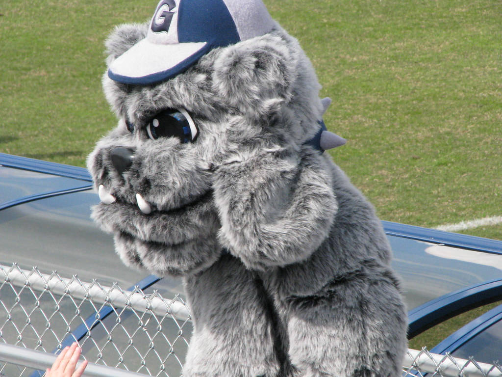 Georgetown University Bulldog Mascot