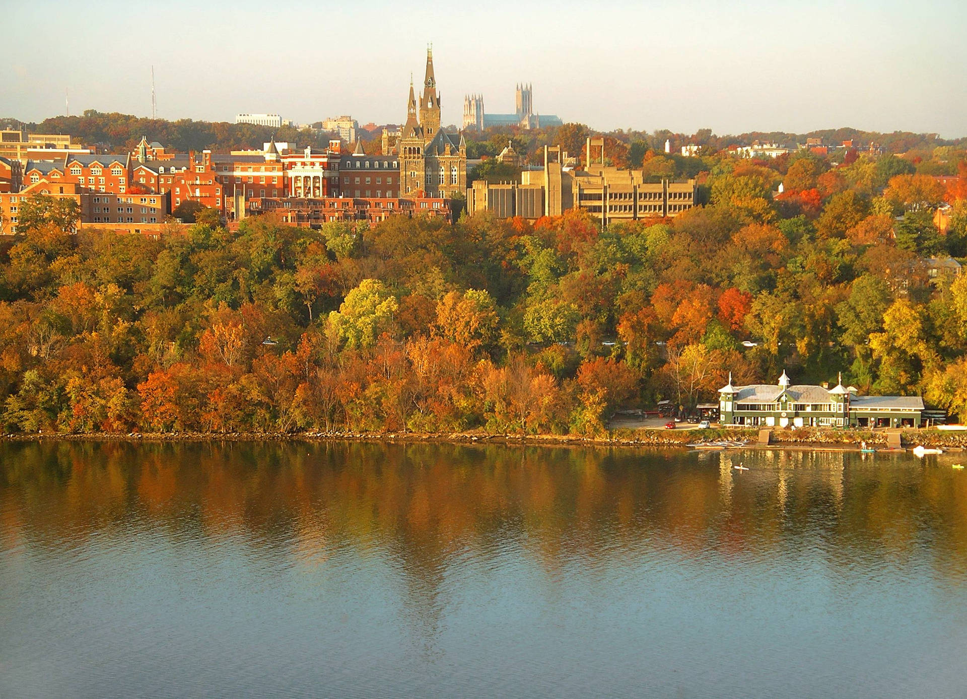 Georgetown University Distant Photograph Background