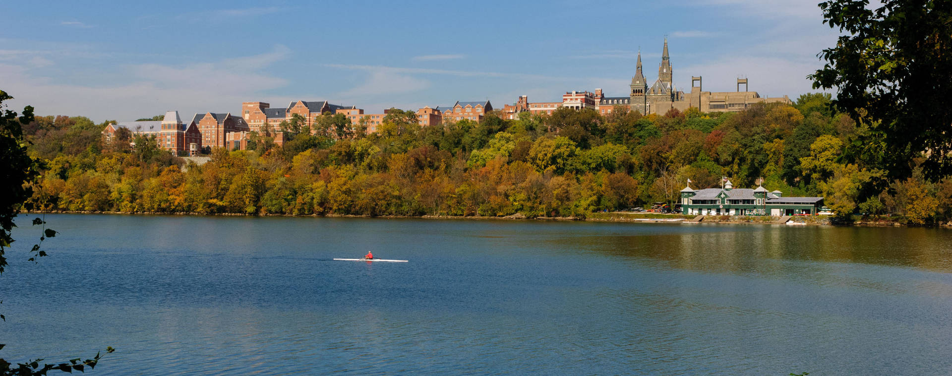 Georgetown University Potomac River Background