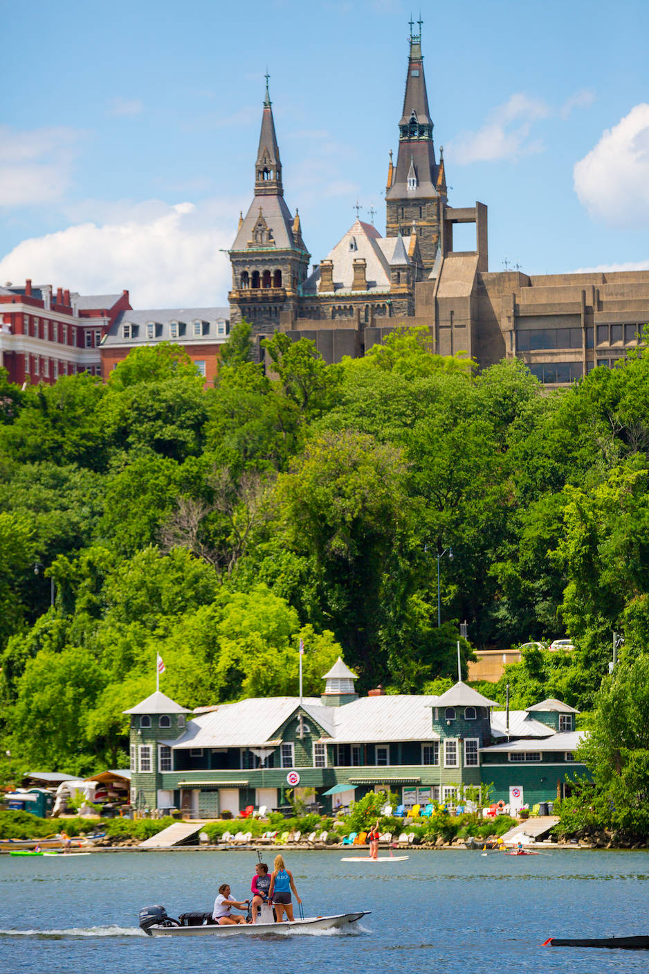 Georgetown University Riverside Campus Background