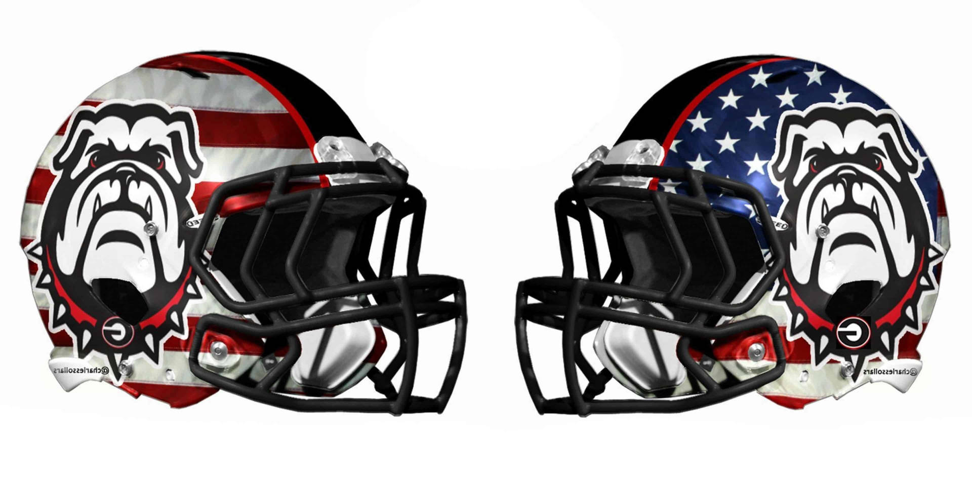 Georgia Bulldogs Helmet