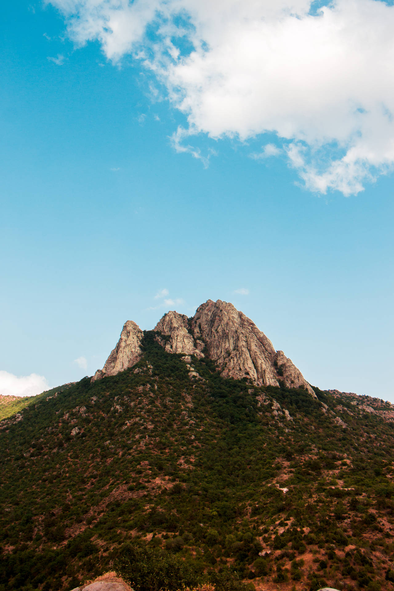 Georgia Mkinvartsveri Rock Formation Background