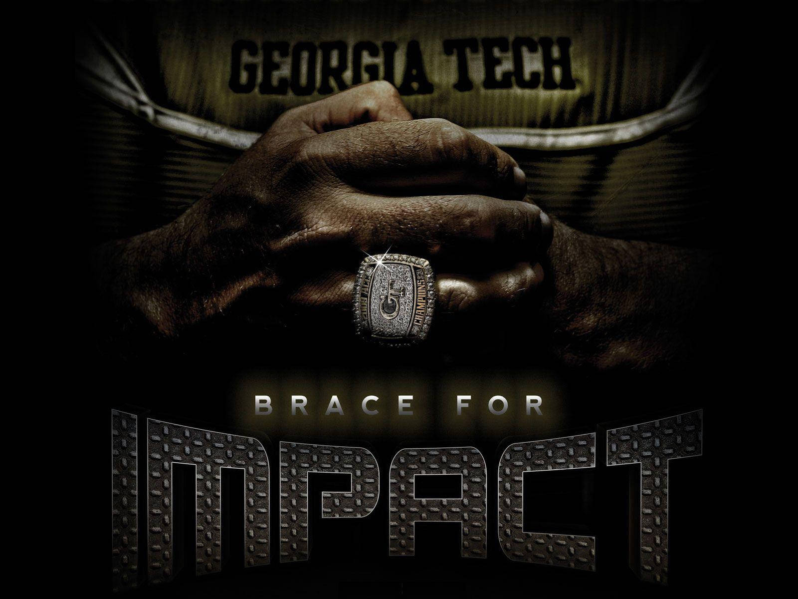 Georgia Tech Brace For Impact Background