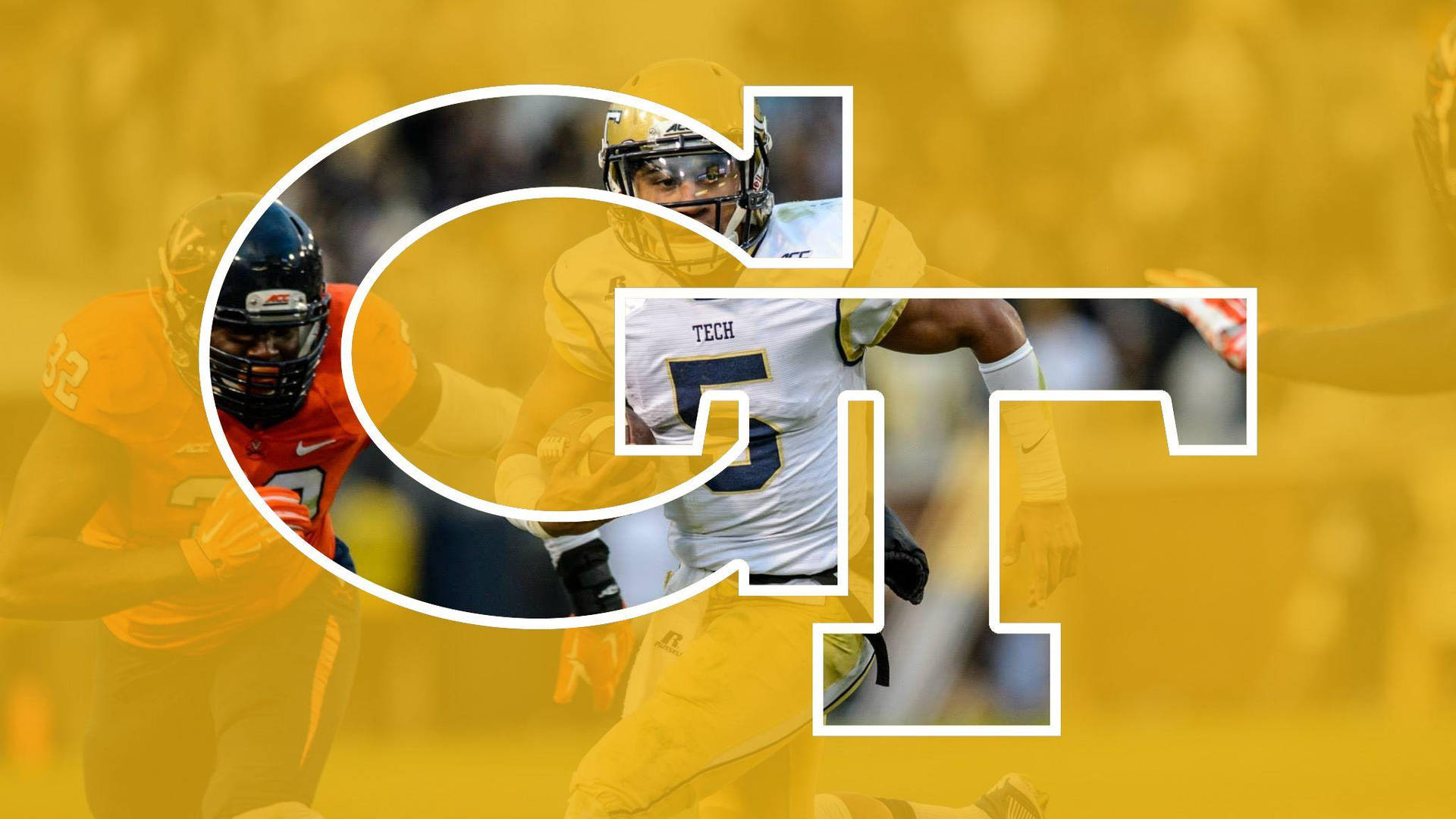 Georgia Tech Digital Initials Background