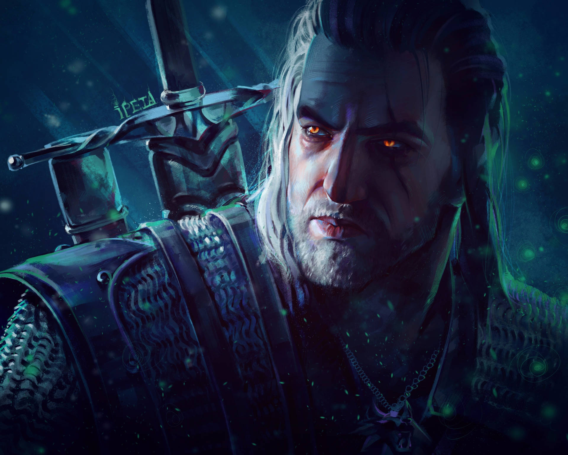 Geralt From The Witcher 3 Background