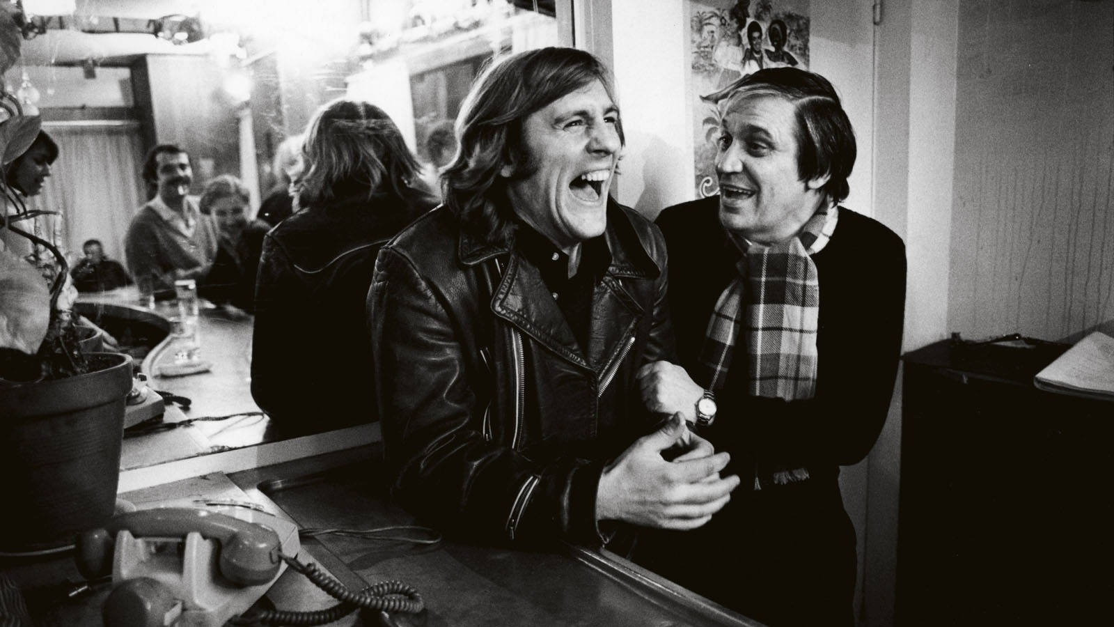 Gérard Depardieu Maurice Pialat Black And White