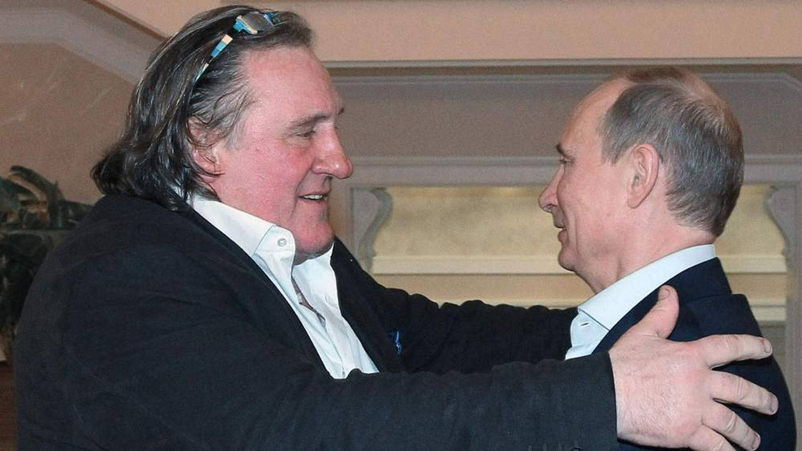 Gérard Depardieu Vladimirn Putin