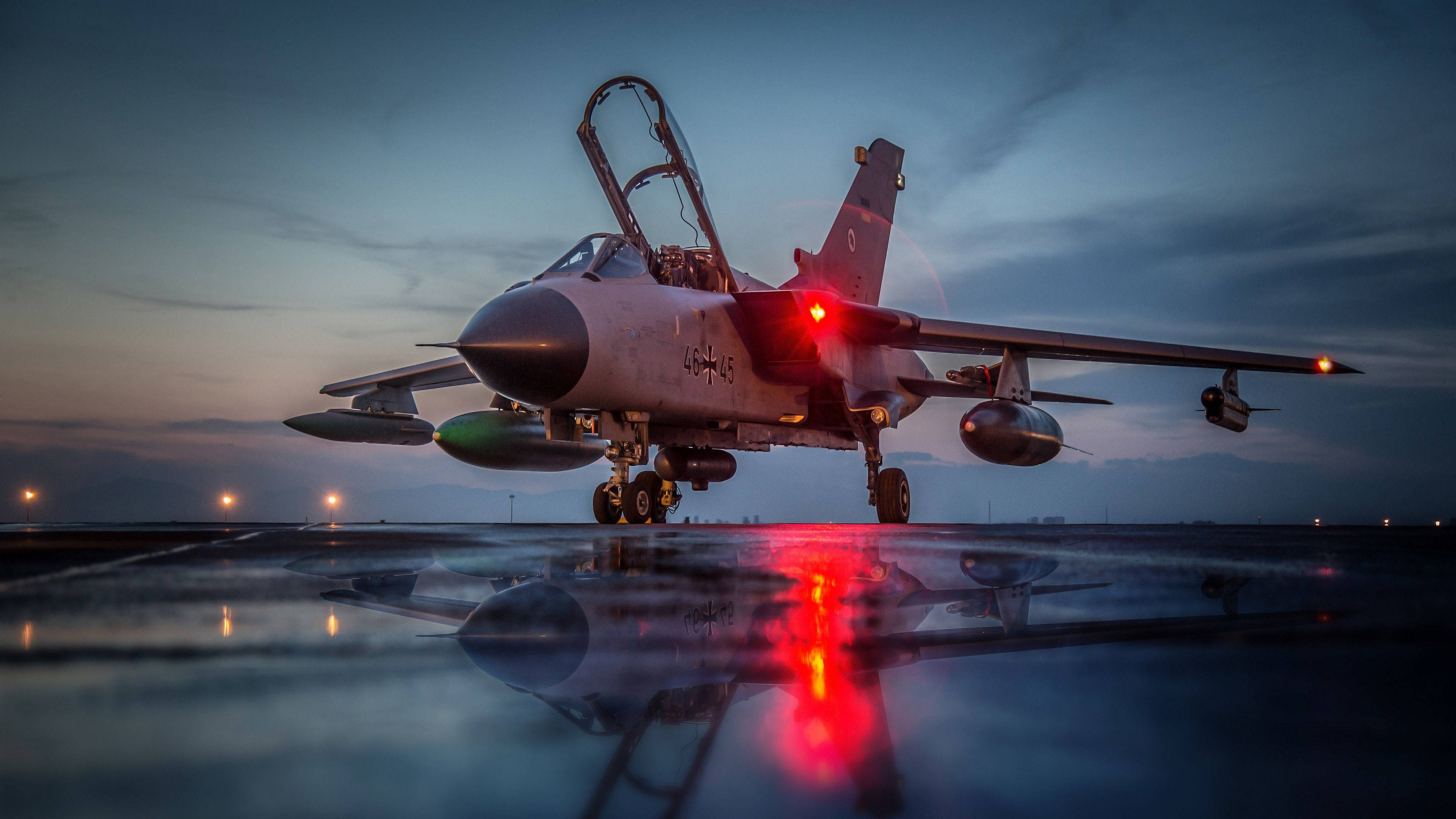 German Airforce Fighter Jet Background