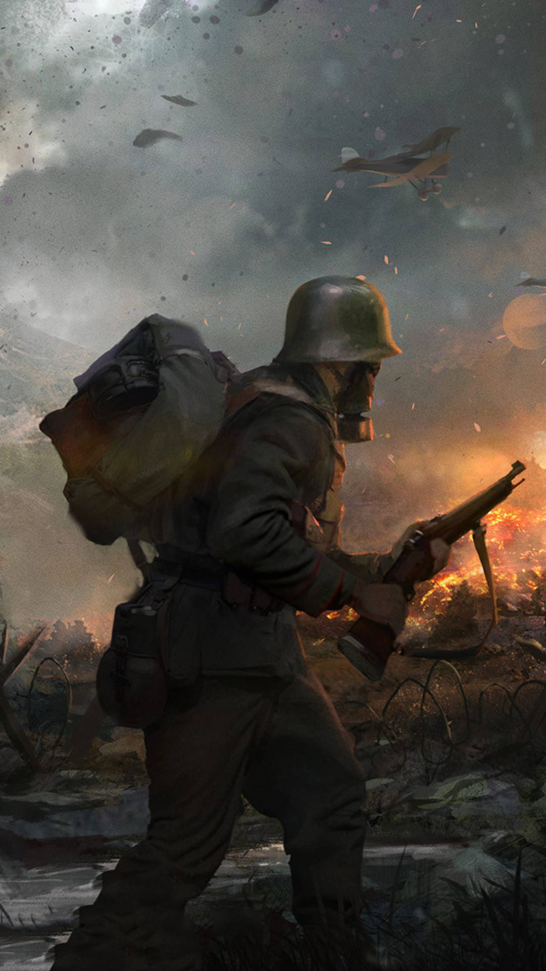 German Faction In Battlefield 1 4k Phone Wallpaper Background