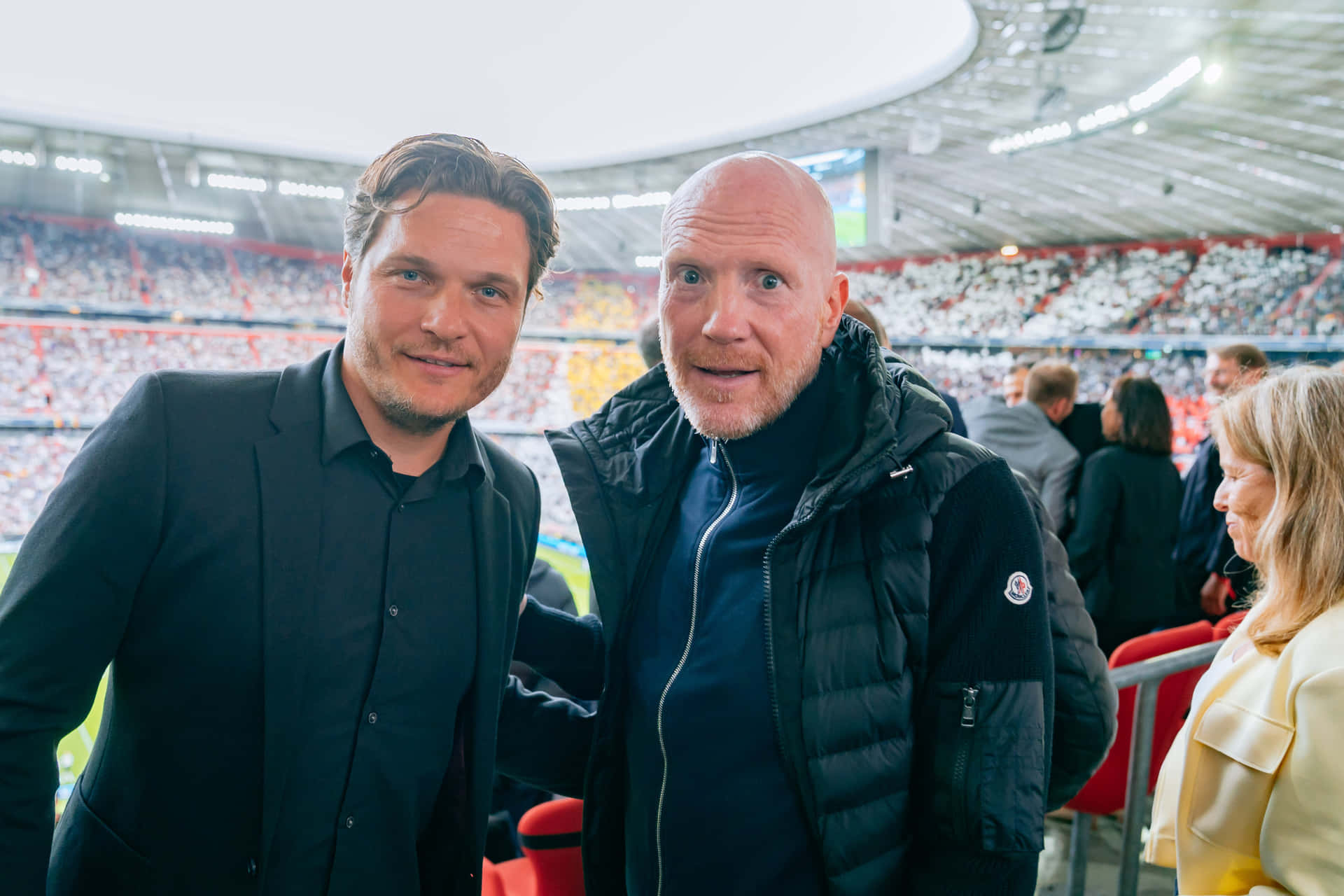 German Football Official Matthias Sammer And Edin Terzic