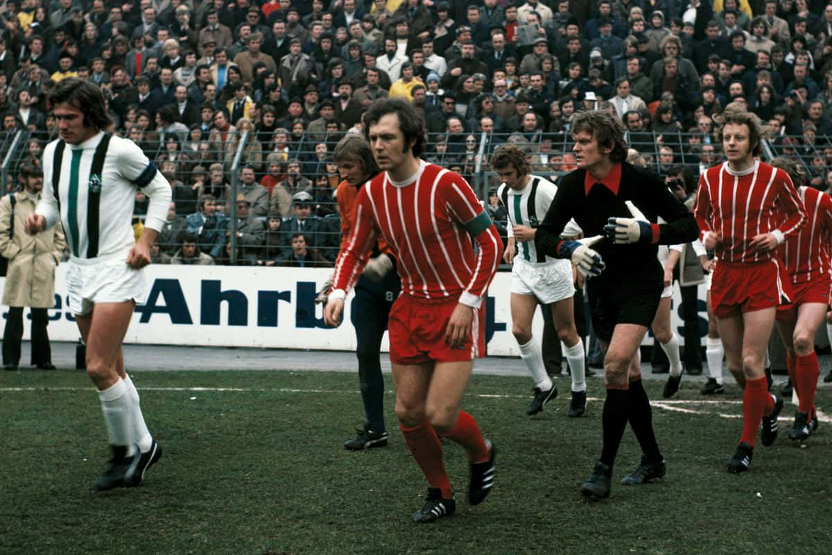 German Football Player Franz Beckenbauer Background