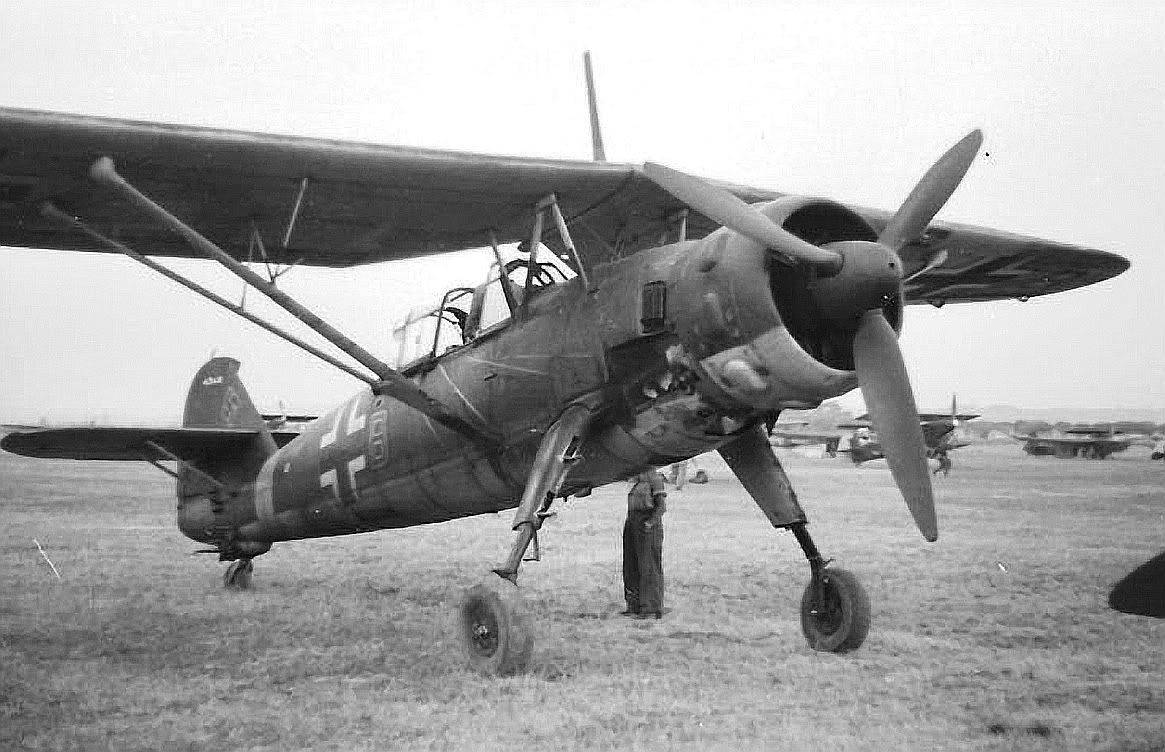 German Ww2 Fighters Black And White