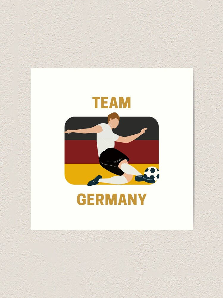 Germany National Football Team Player Vector Background