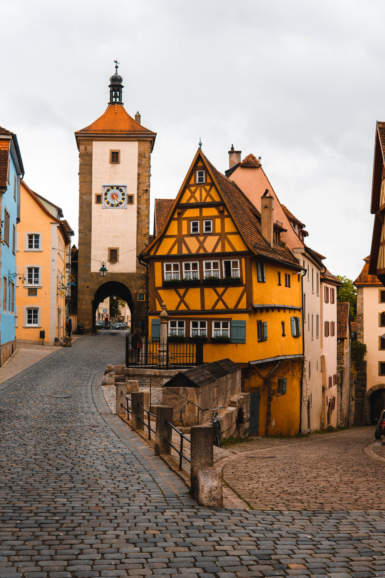 Germany's Medieval Architecture Bavaria Background