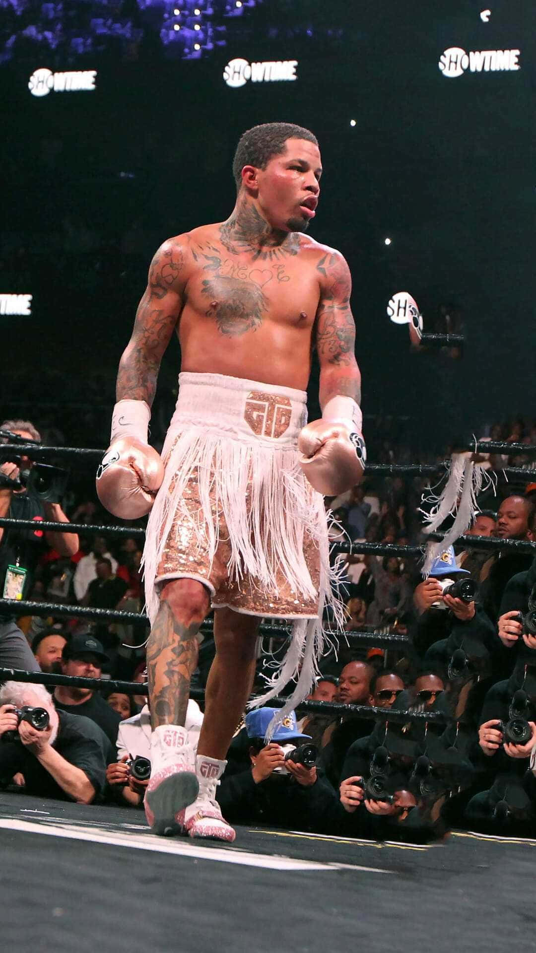 Gervonta Davis In The Ring Background