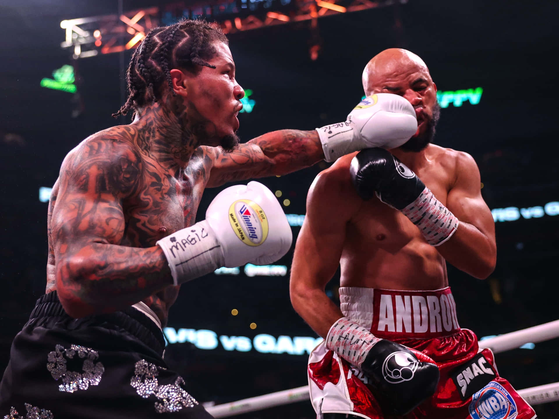 Gervonta Davis – Lighting Up The Boxing World Background