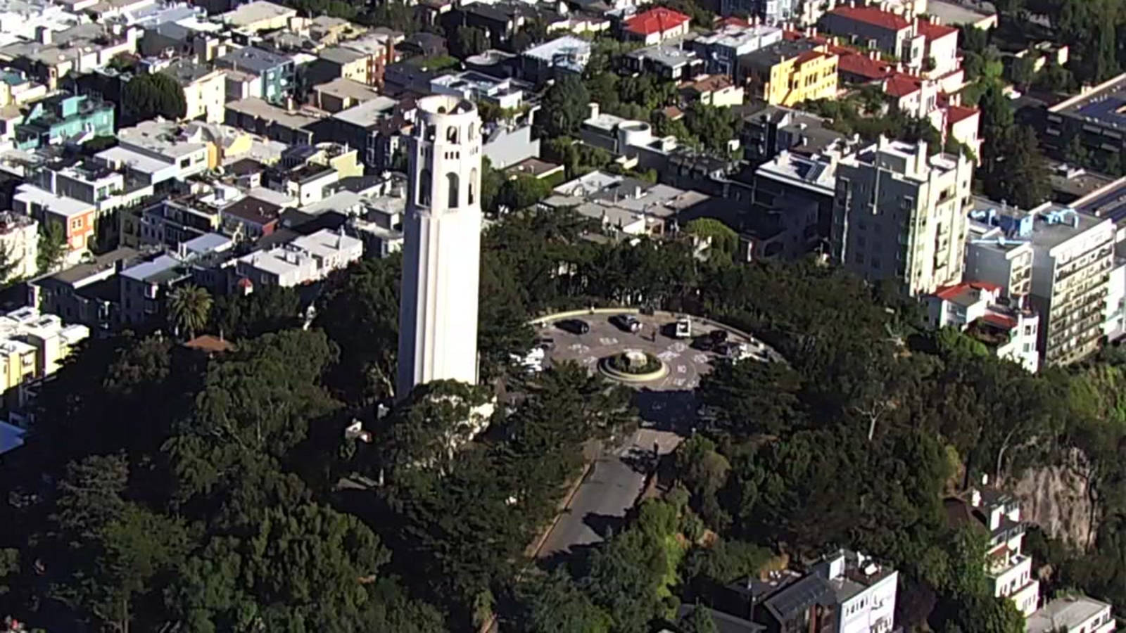 Get A Bird's Eye View Of San Francisco’s Iconic Coit Tower Background