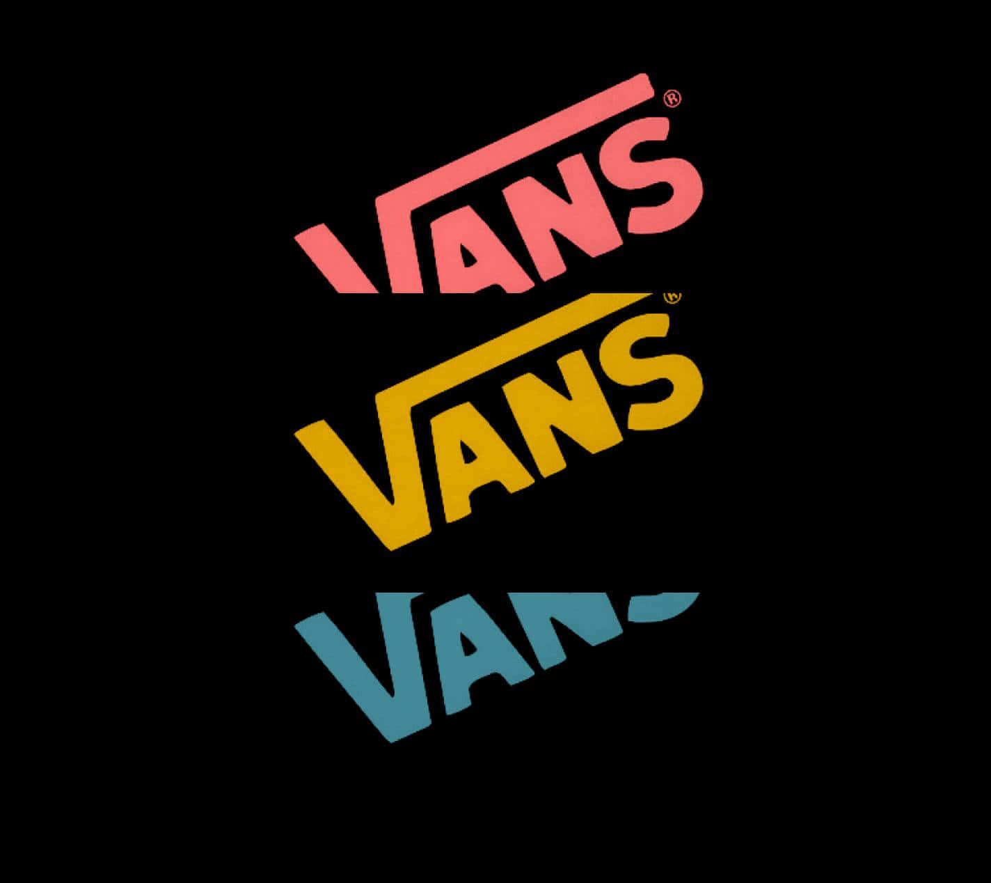 Get A Cool Vibe With The Vans Logo Background