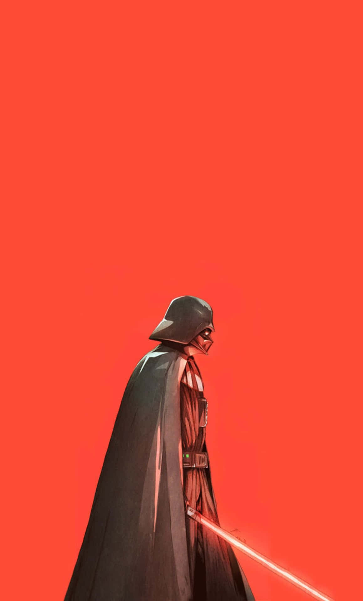 Get A Dark Side Look With The New Darth Vader Iphone Background