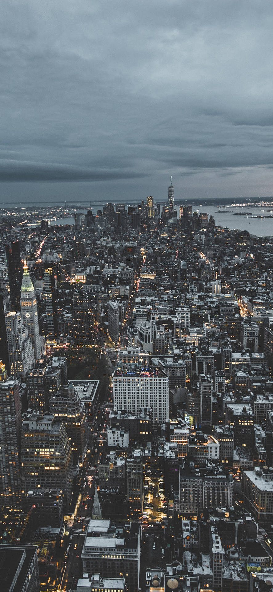 Get A Different Perspective On Nyc With The New York Hd Iphone Background