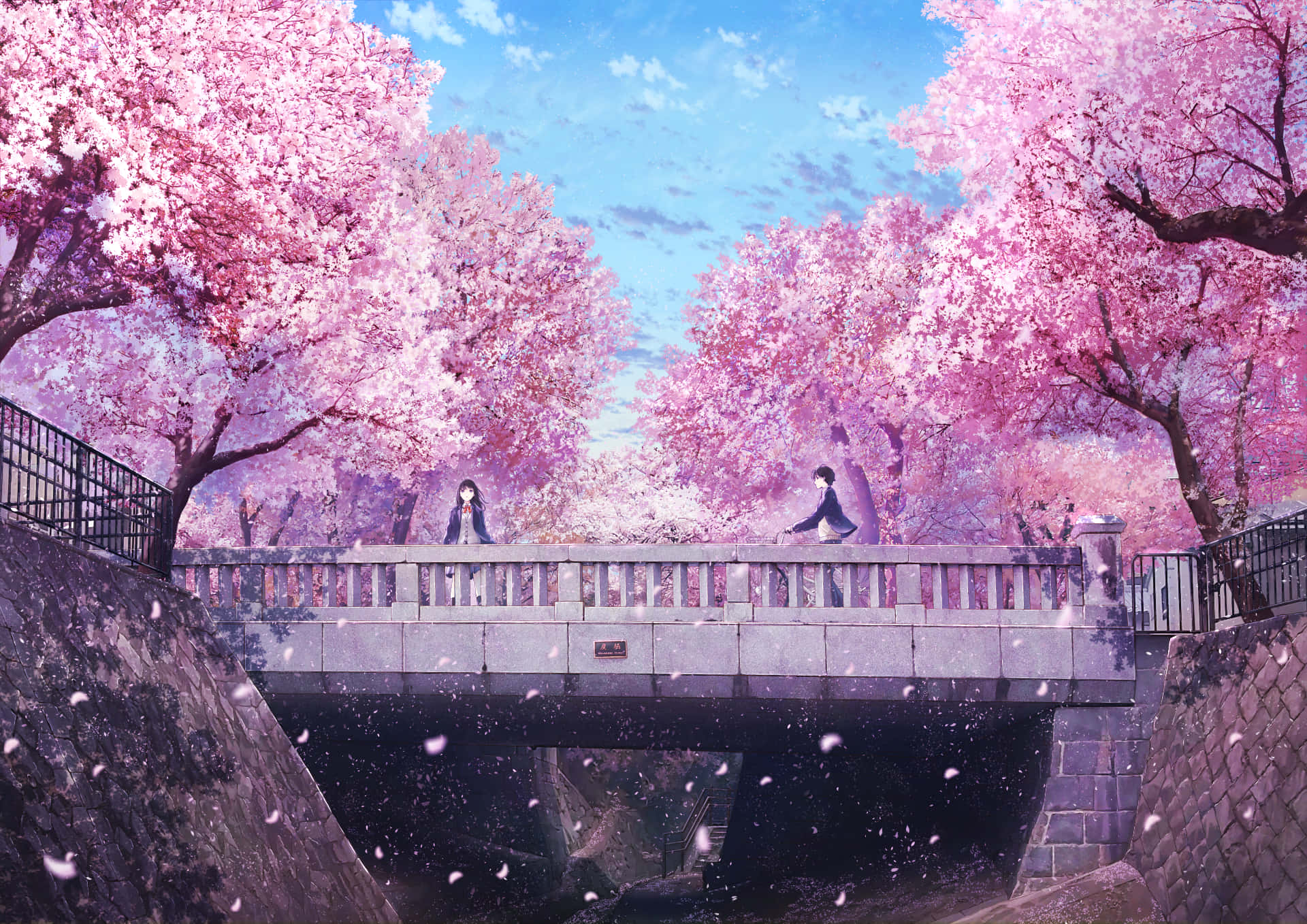 Get A Taste Of The Far East With Sakura Pc Background